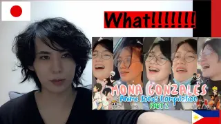 Japanese React to Mona Gonzales Anime Songs Part 2 (Philippines)