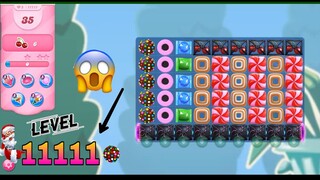 Candy crush saga level 11111 | Candy crush saga special level 11111 | Candy crush lover