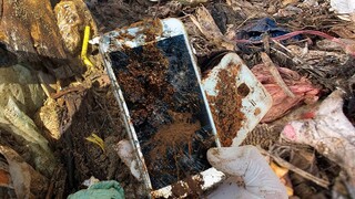 Found an abandoned phone on garbage, Restoration Destroyed Samsung Galaxy J5