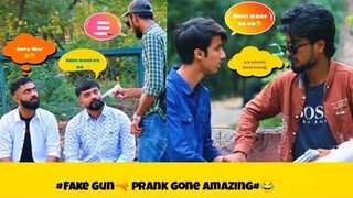 |Fake Gun Prank gone crazy |A_D Pranksters #comedygold #fun