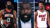 NBA TODAY | "Harden butt blown off by Jimmy Butler" - Perkins claims on 76ers vs Miami Heat Game 6