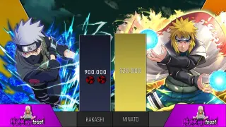 KAKASHI VS MINATO⚡ (Over the Years)