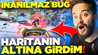 ACİL KALDIRILMALI! UÇAN HALI İLE HARİTANIN ALTINA GİRDİK! (KİMSE GÖREMİYOR) PUBG Mobile