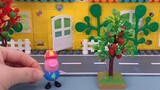 Toy Story - George si Babi memanggil alat penyiram untuk menyirami pohon