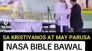 Bawal ang baboy sa kristiyano,nasa bible.