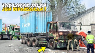 BANGKAI NISSAN CK MUATAN BERAT KONTAINER 60TON