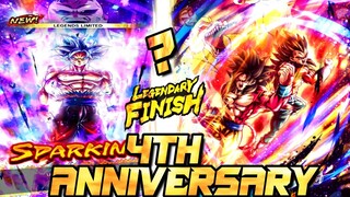 4 TH ANNIVERSARY GOKU MUI Y SAIYANS 4 SWITCH??!! EN DRAGON BALL LEGENDS