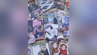 cuối năm nào cũng ngốn một mớ tiền cho mấy hội sách 🙉fyp mangaunboxing mangahaul lightnovel