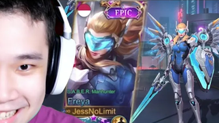 JESS NO LIMIT NYOBAIN SKIN TERBARU FREYA 🔥❗