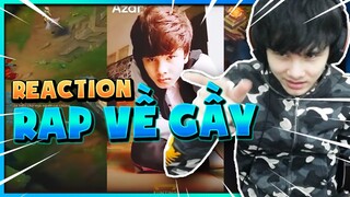 GẦY REACTION | RAP VỀ GẦY BEST LEESIN | KUNZING