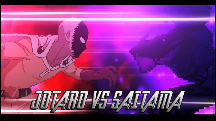 JOTARO VS SAITAMA - Parte 1 I Fan Animation I One Punch Man Vs JJBA