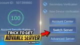 HOW TO CREATE ADVANCE SERVER ACCOUNT 2022 IN MOBILE LEGENDS | ADVANCE SERVER MLBB