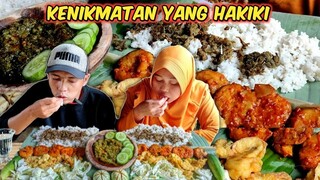 Aslina MIRASA Nikmatnya.. CECERE Goreng Bumbu Keriuk, Telur GIMBAL, Sambel Ijo