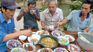 MẮM KHO CÁ LÓC CANH BẦU MÓN QUÊ MẸ NẤU GẬT ĐẦU KHEN NGON