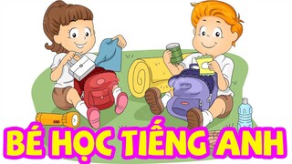 Bé tập nói tiếng anh qua đồ dùng trong gia đình | Baby practice speaking English about belongings