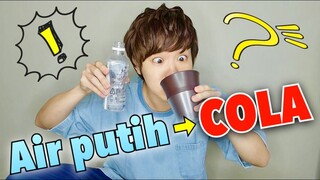 GELAS AJAIB! AIR PUTIH JADI COLA!?