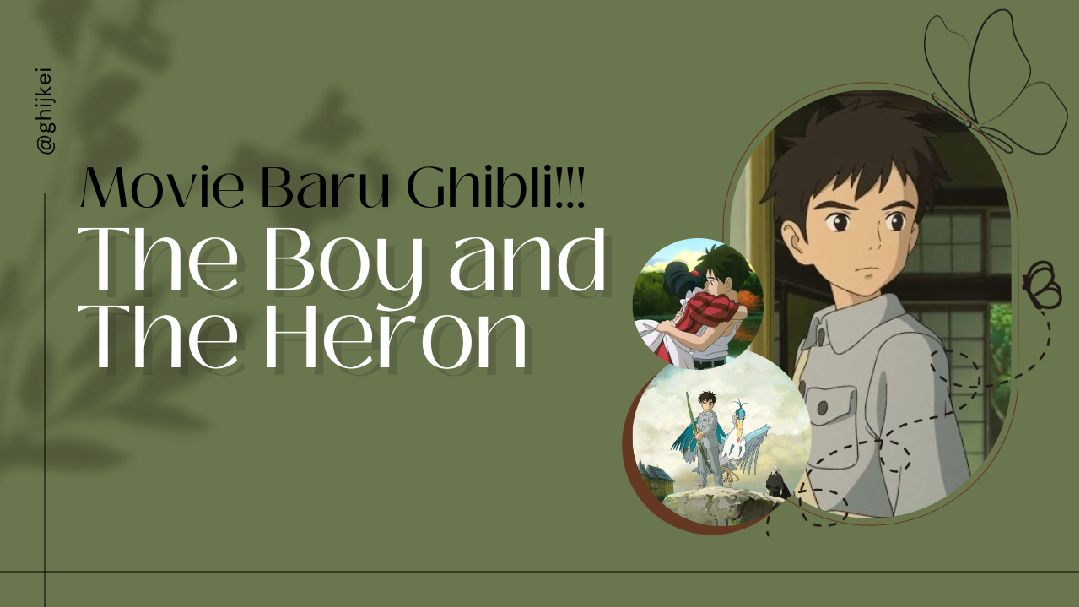 Anime Corner - JUST IN: The Boy and the Heron - First Trailer! Watch:  acani.me/ghibli-boyheron-trailer The latest Ghibli movie is the first movie  directed by Hayao Miyazaki in 10 years.