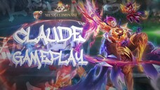 MLBB Gameplay Claude Ada skin Masa gak dipake