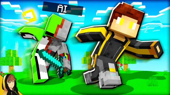 I HIRED an “AI Hitman” to HUNT ME in MINECRAFT!?!