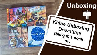 #Unboxing 4in1 - Rear Window | Pan Am | Fast & Furious | Godzilla Tokyo Clash