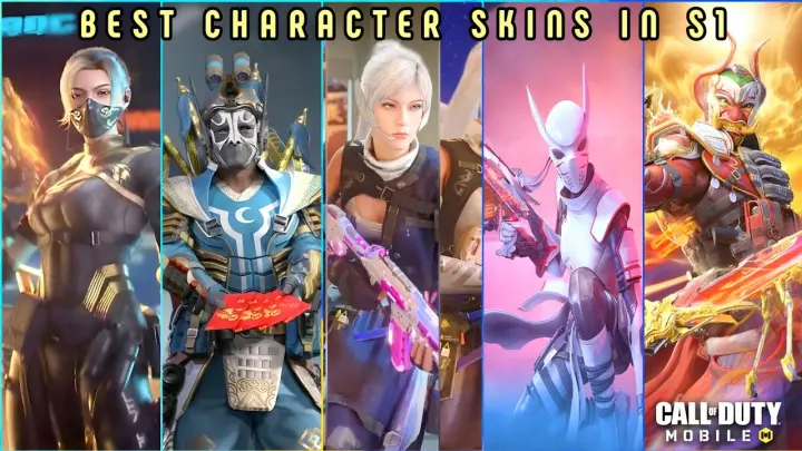 Season 1 Reawakening has some best character skins | Character skins FPP/TPP detailed view