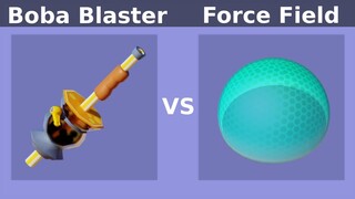 Boba Blaster vs Force Field (Roblox Bedwars)