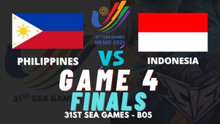 [GAME 4] PHILIPPINES vs. INDONESIA: FINALS 31st SEA Games MLBB 2022
