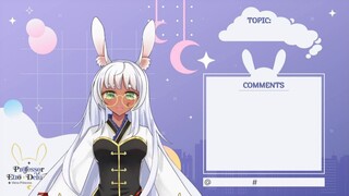 Professor Etro Delune Overlay 【Vtuber】