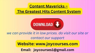 Content Mavericks – The Greatest Hits Content System