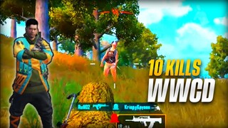 10 KILLS WWCD PUBGM