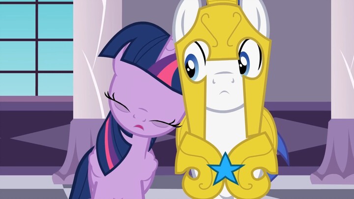 Twilight Sparkle stayed up all night and almost became an immortal