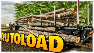 TIMBER AUTOLOADER // The BIGGEST Trailer I've Ever Seen // Farming Simulator 22 Gameplay