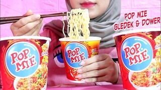 ASMR POPMIE PEDES GLEDEK DAN PEDAS DOWER | ULUL ASMR MUKBANG INDONESIA