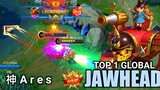 Jawhead Tank Build Meta | Perfect Rotation | Gameplay by 神 A r e s Top 1 Global | MLBB