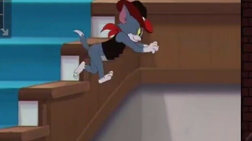 Game seluler Tom and Jerry: Pemimpin regu lama berperan sebagai Cowboy Tom, dan adu banteng "muncul 