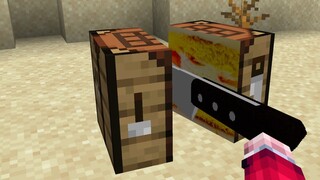 เมื่อหัน!! ข้างในบล็อคได้ | Minecraft