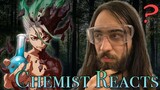 “Real Chemist” REACTS to Dr  Stone