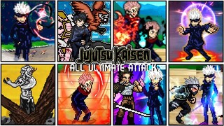 All Ultimate Attacks: From Jujutsu Kaisen V.1 - MUGEN