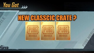 New Classic Crate Opening ? Luck or Not ? PUBG Mobile Kr