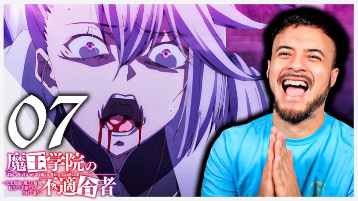 👹 ¡TE LO MERECES POR P3RR*! | MAOU GAKUIN NO FUTEKIGOUSHA 07 | REACCIÓN