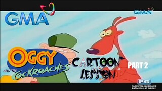 Oggy and the Cockroaches: Cartoon Lesson (Part 2/2) | GMA 7