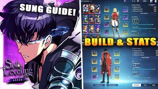 [Solo Leveling Arise] Best Global SUNG Stats & Build!! HOW to BUILD CHA & every HUNTER in GAME!