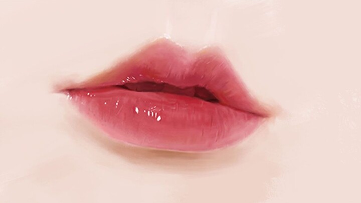 [Hội họa]Cách vẽ môi theo kiểu Impasto trong ba phút