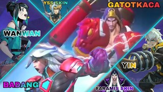 GATOTKACA SKIN - BADANG STARLIGHT - YI SUN SHIN SKIN | Mobile Legends #WhatsNEXT Ep.159