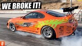 Building a Modern Day (Fast & Furious) 1994 Toyota Supra Turbo - Part 16 - Testing gone wrong...
