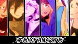Six Fanarts || SPEEDPAINT || - challenge