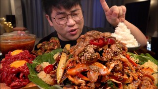 꼬막무침 먹방 맛집 강릉집따라서 날치알까지 꼬막좋아하시는분 여기 레전드 먹방 Seasoned cockles mukbang Legend koreanfood eatingshow asm