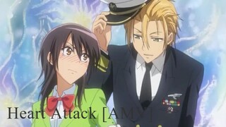 Usui X Misaki AMV [Heart Attack] _Kaichou Wa Maid-Sama