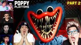 Teriakan Gamer Di Jumpscare Boneka Seram Huggy Wuggy Part 2 | Poppy Playtime Indonesia