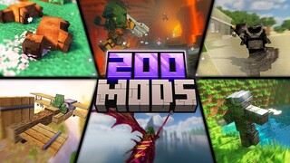 TOP 200 Mods For Minecraft OF ALL TIME | 1.20.2/1.16.5/1.12.2